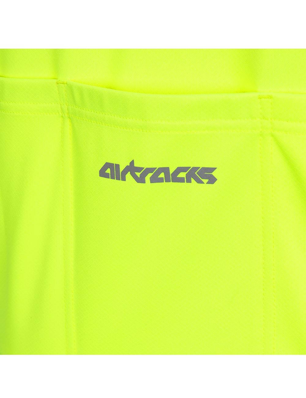 Herren Fahrradtrikot Kurzarm Radtrikot Pro T II Schwarz-Neon 4/4