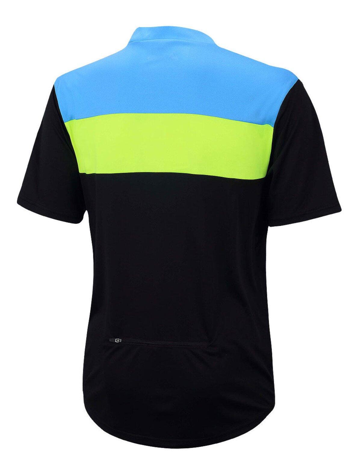 Herren Fahrradtrikot Kurzarm Pro Air Schwarz 2/4
