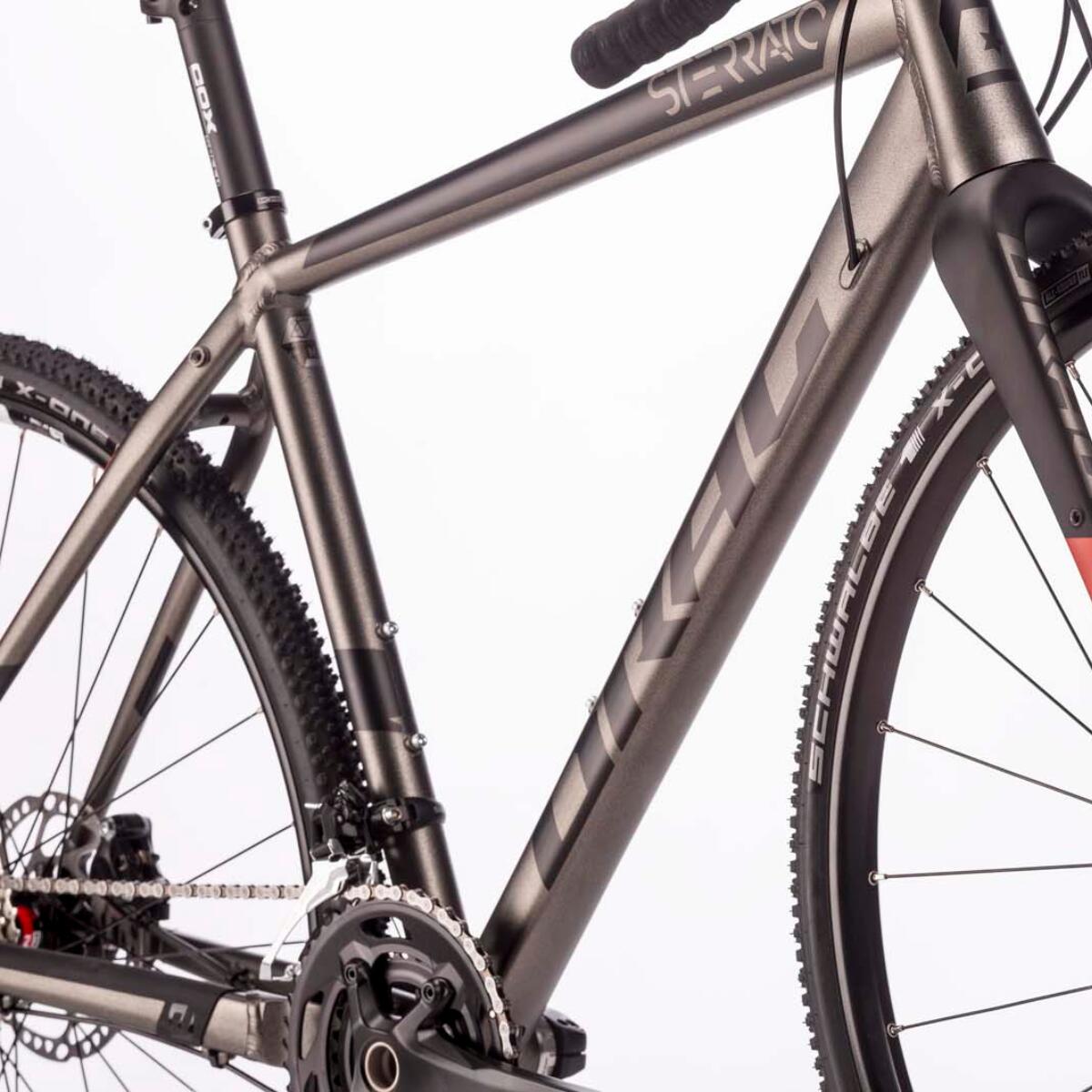 28" Vélo Gravel homme STERRATO 9.0 fourche en carbone UD 1 x 11 vitesses Shimano 3/4