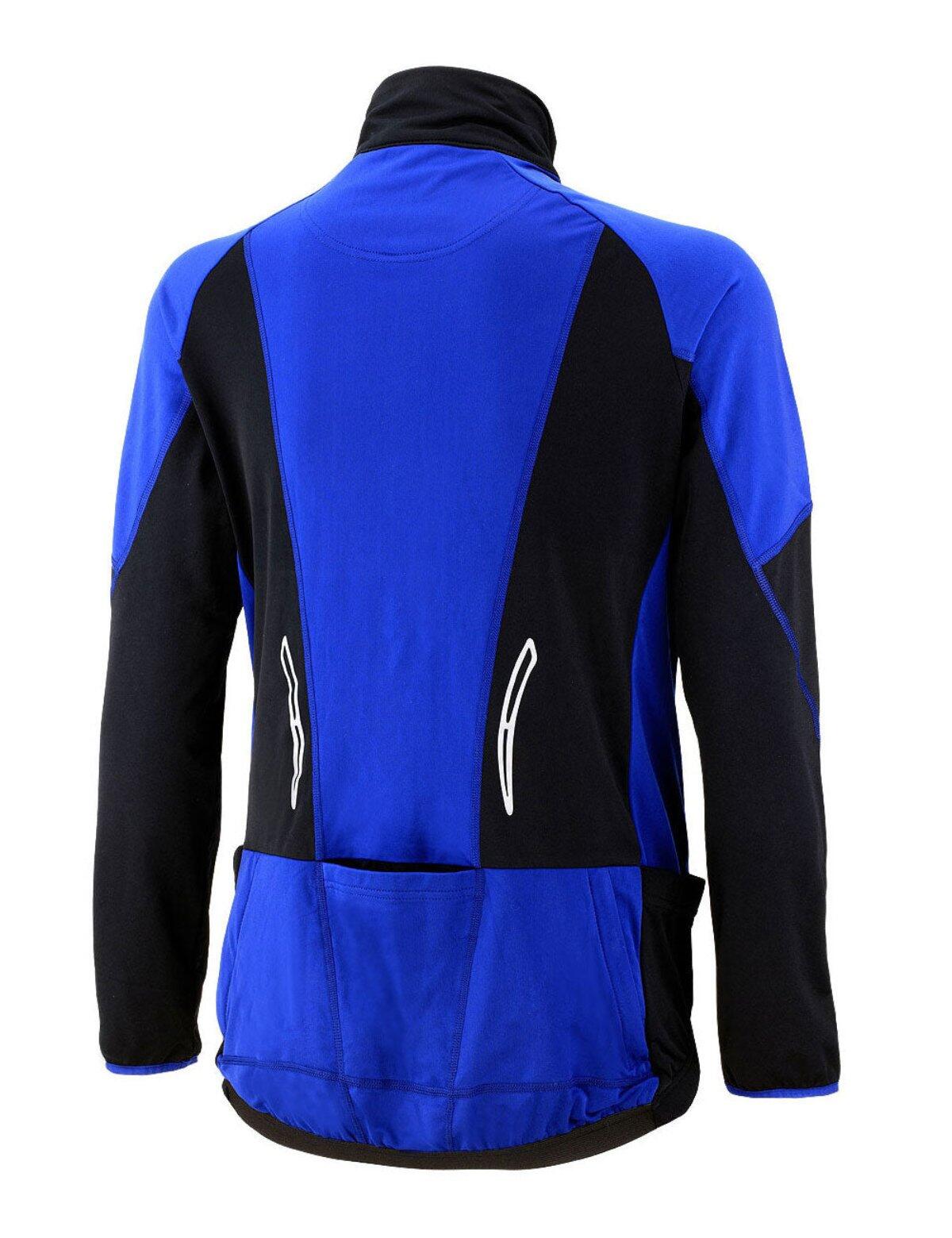 Herren Winter Thermalradtrikot Pro-T – Fahrradtrikot Langarm mit Fleece 2/4