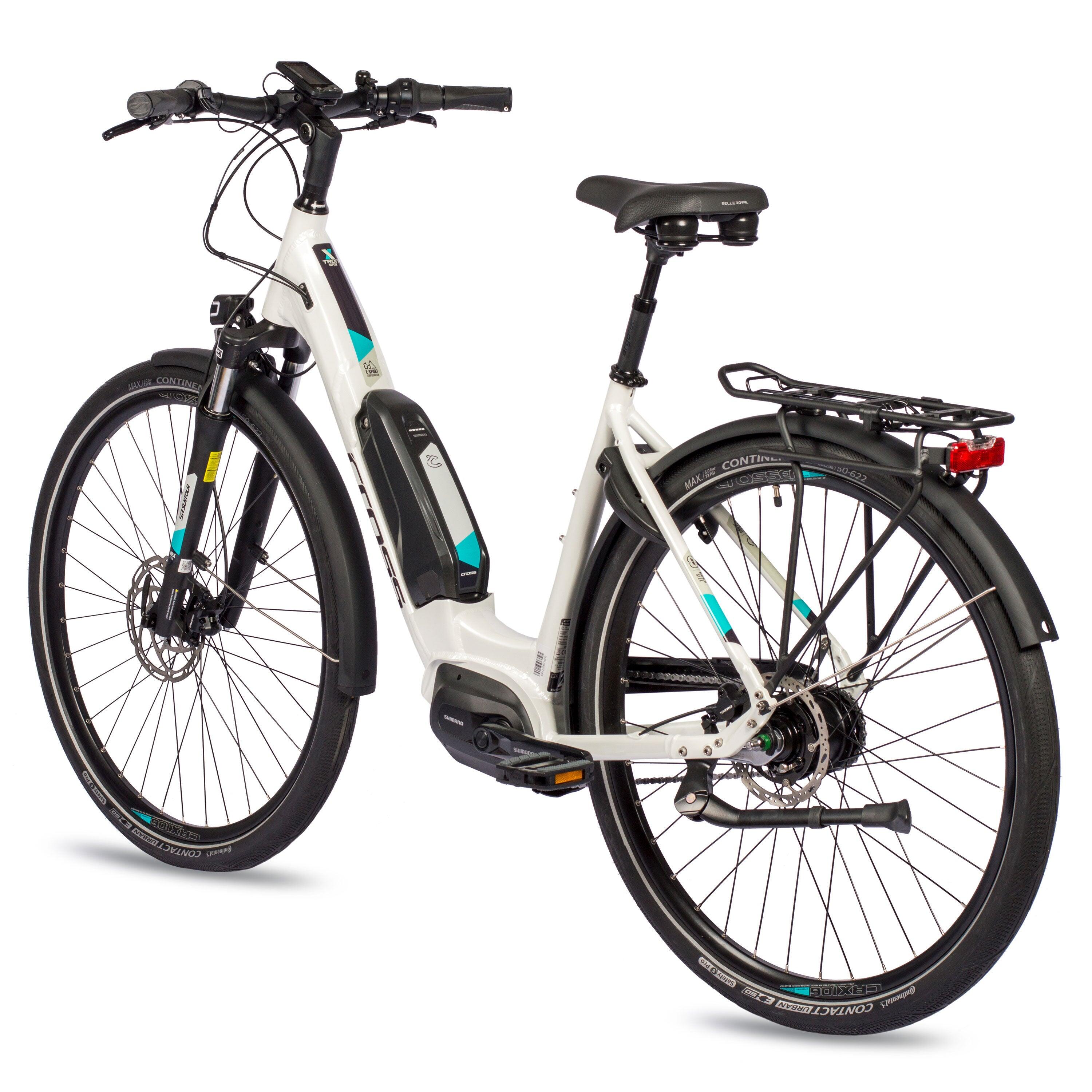 28" VÉLO ÉLECTRIQUE URBAIN LS WAVE SR3 CR SHIMANO STEPS E-5000 418Wh 5 VITESSES 3/4