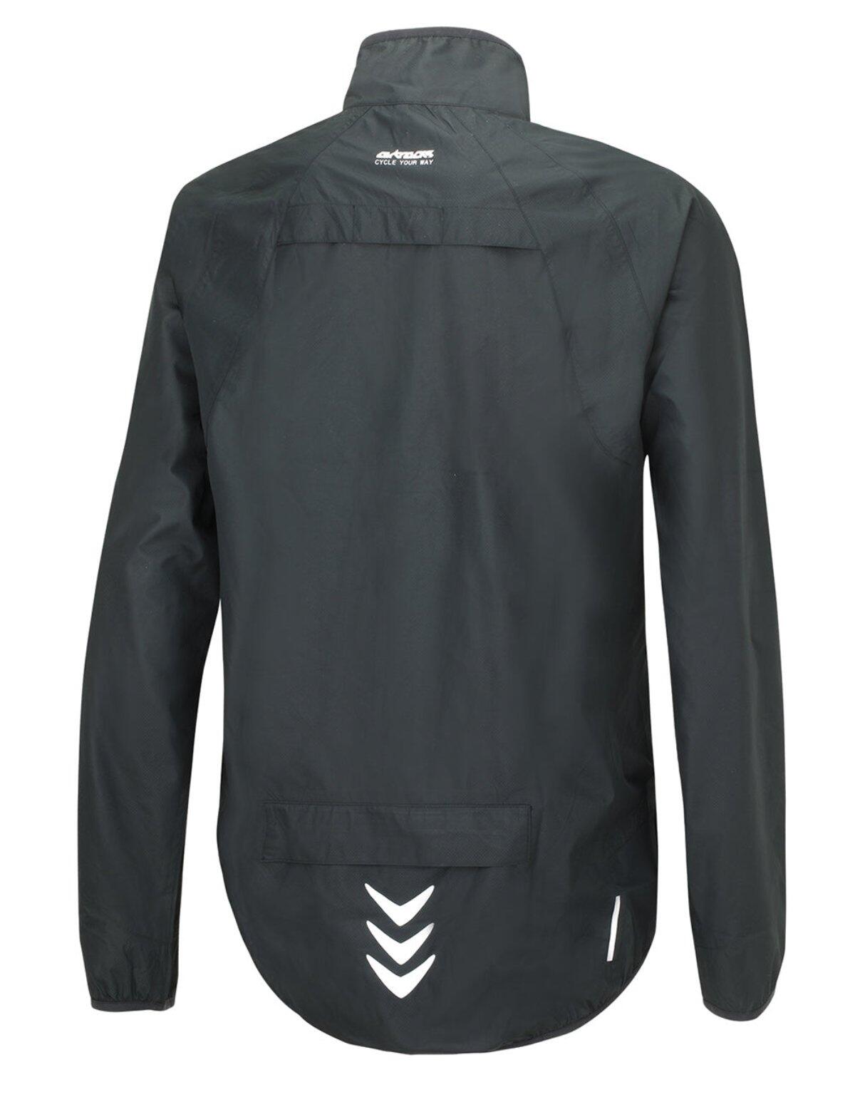 Herren Regenjacke - Fahrradjacke Comfort Line Schwarz 2/4