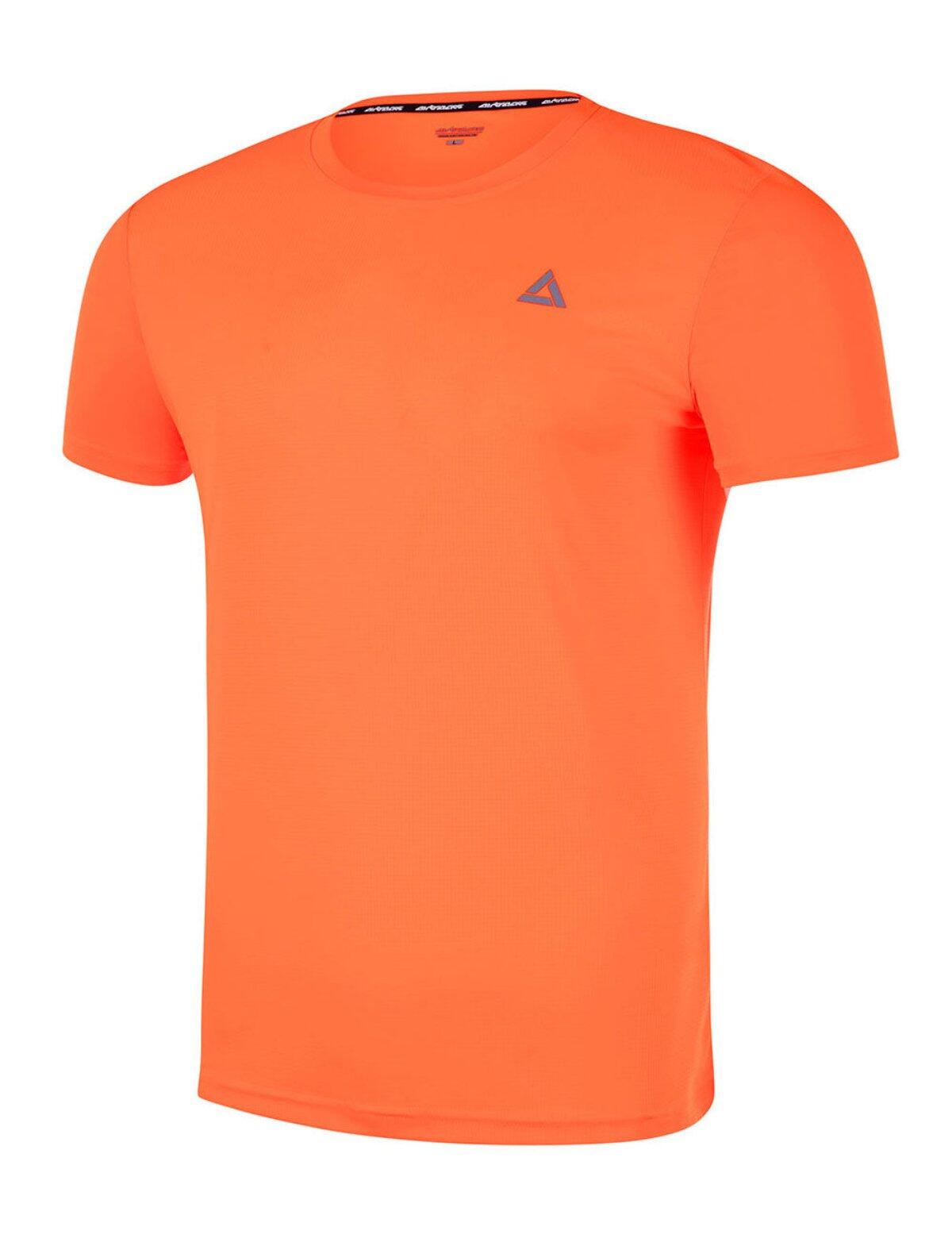Funktions Laufshirt Kurzarm Comfort Line Orange 2/4