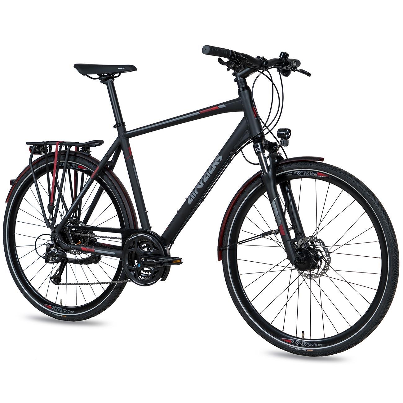 28" Trekkingfiets voor heren TR.2830 24 versnellingen Shimano Alivio RD-M3100 2/4