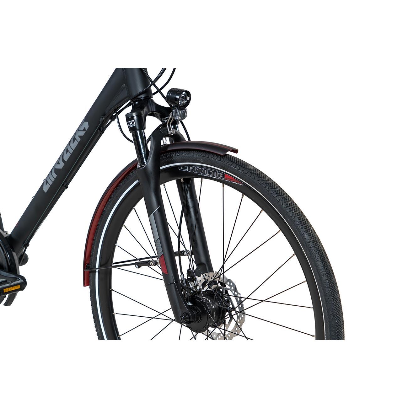 28" Trekkingfiets voor heren TR.2830 24 versnellingen Shimano Alivio RD-M3100 3/4