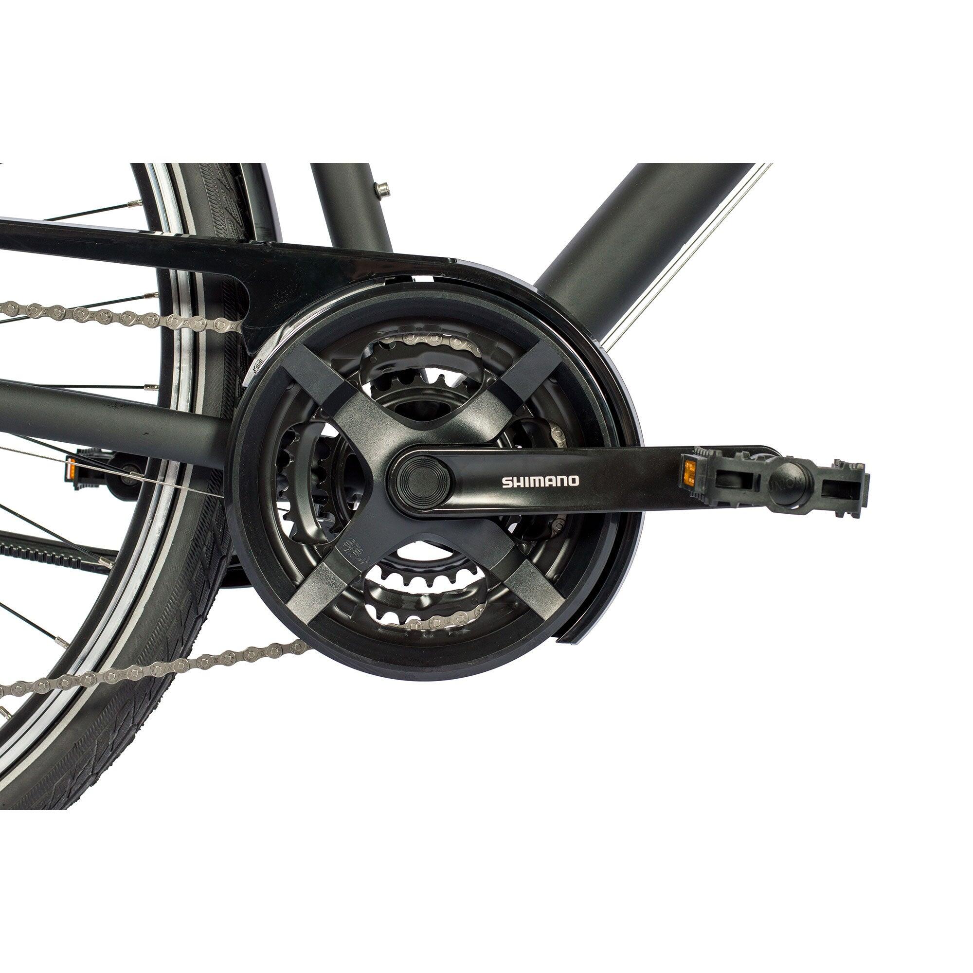28" Trekkingfiets voor heren TR.2825 24 x versnelling Shimano Alivio RD-M3100 3/4