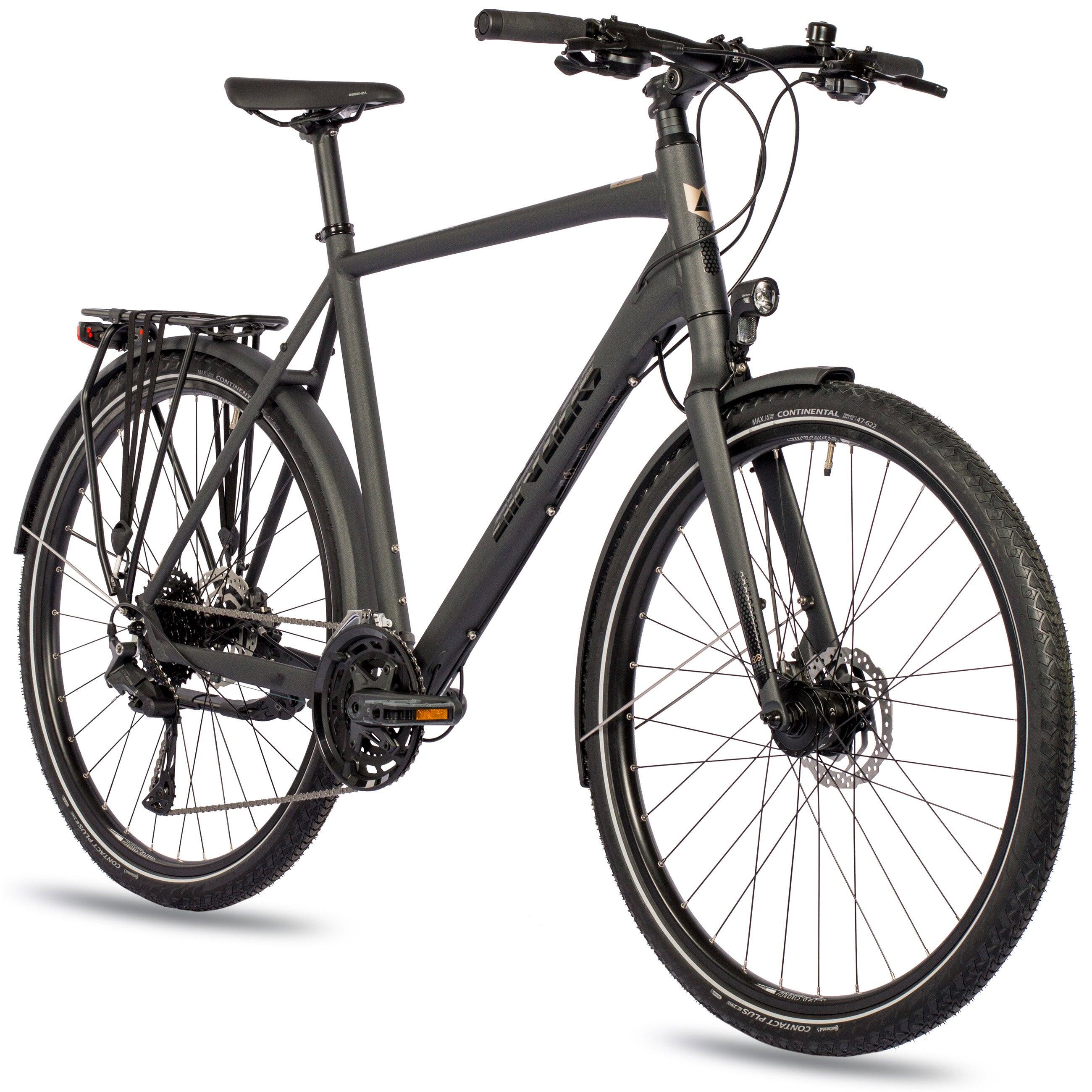 28" Herren XXL Trekking Fahrrad TR.2880-C Trekkingrad  2 x 10 Gang SHIMANO CUES 3/4