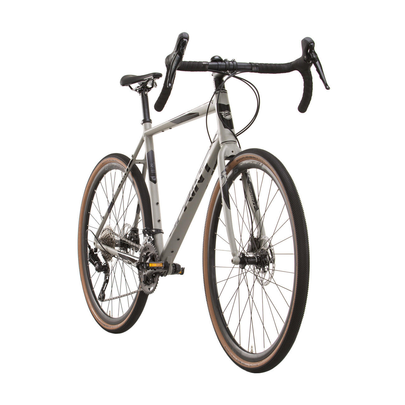 28" Herren Gravel Bike WHISPER 7.0 Fahrrad 2 x 10 Gang Shimano GRX-400 Grau 2/4