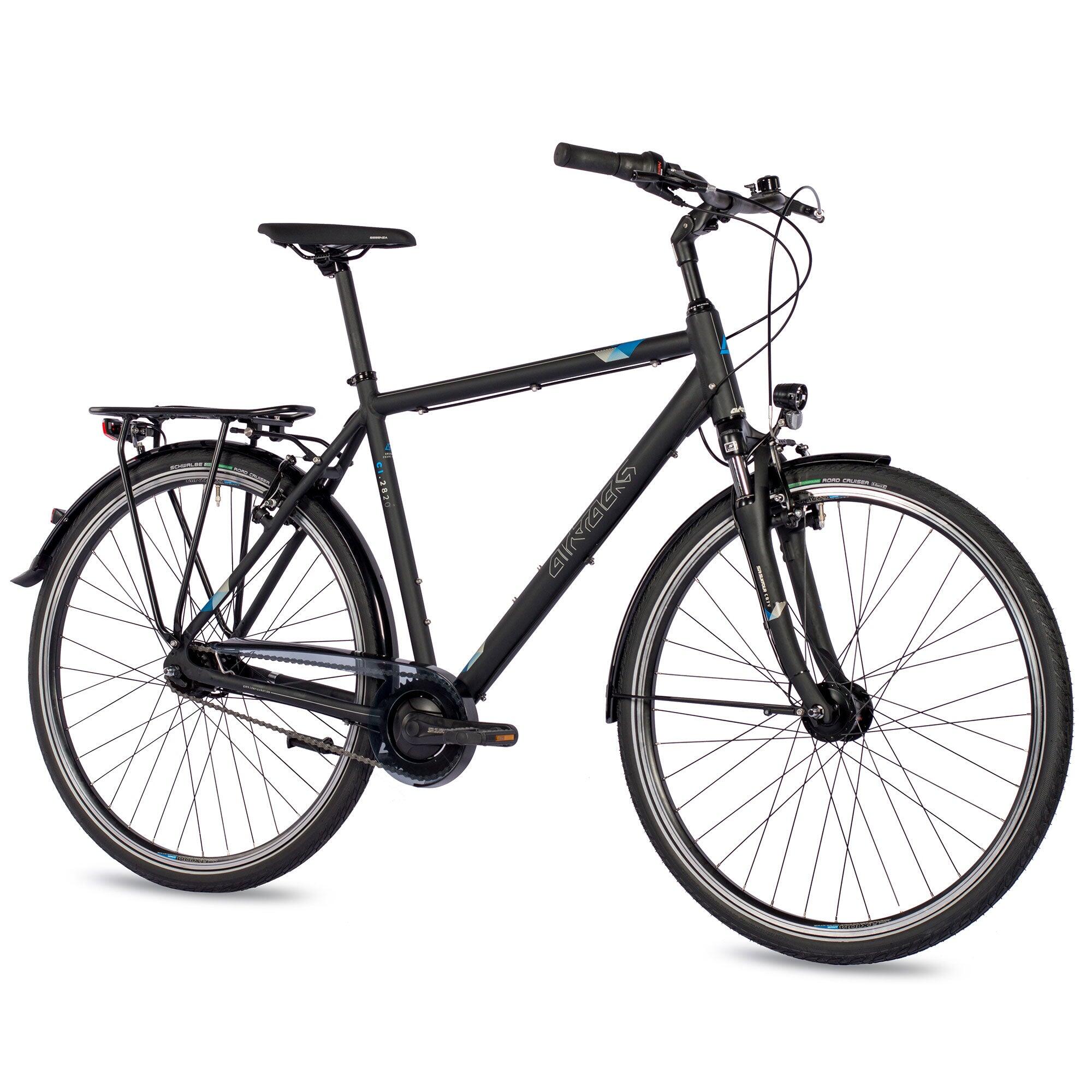 28" Herren City Fahrrad CI.2820 Cityrad Shimano 7 x Gang Nexus RÜCKTRITTBREMSE 2/3