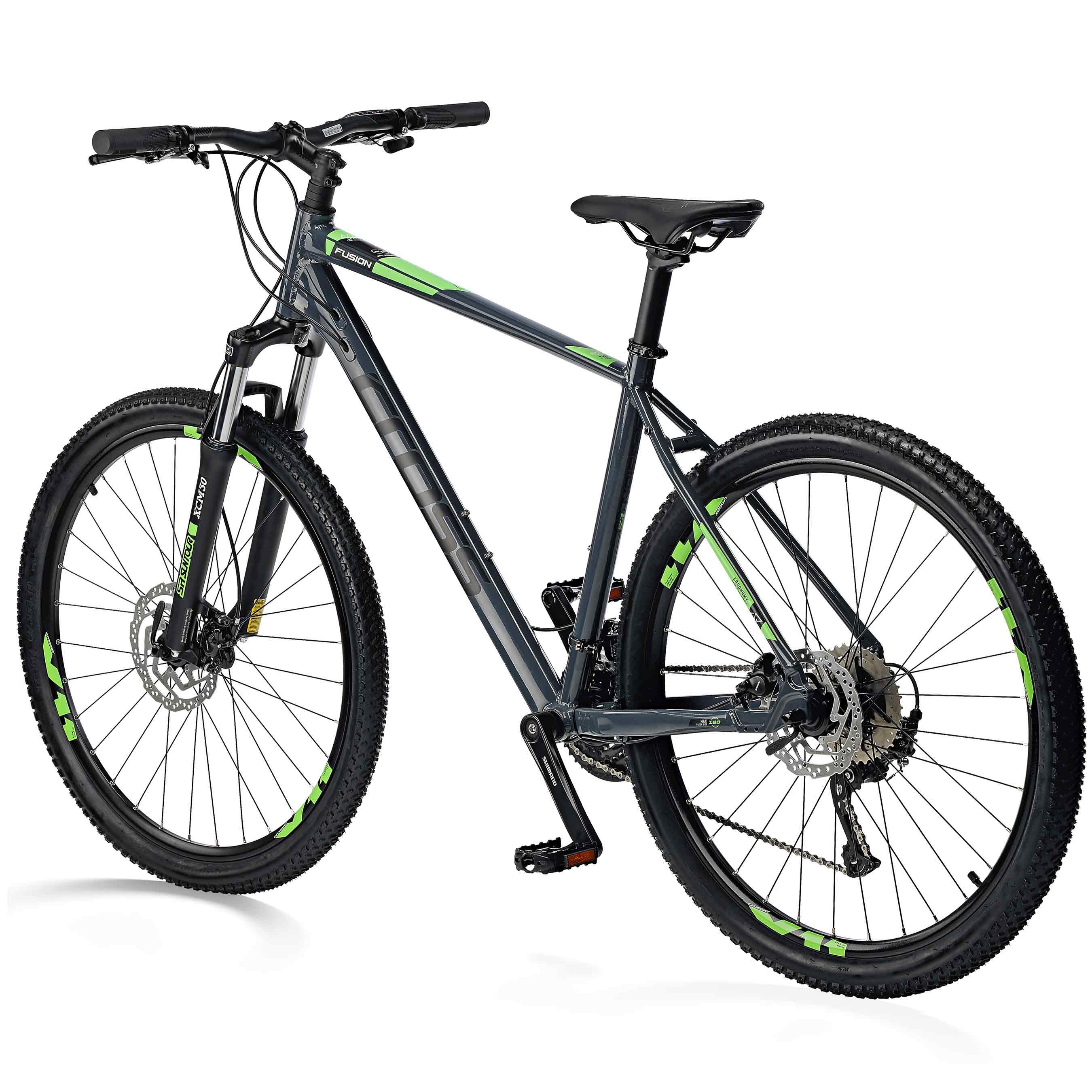 27,5 Zoll Herren MTB Mountainbike FUSION  27 x Gang Fahrrad Shimano Alivio 2/4