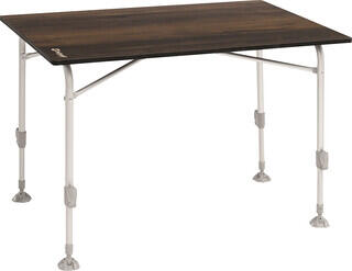 Outwell Berland M Table de camping pliante, plateau Tetrameld, noir/gris