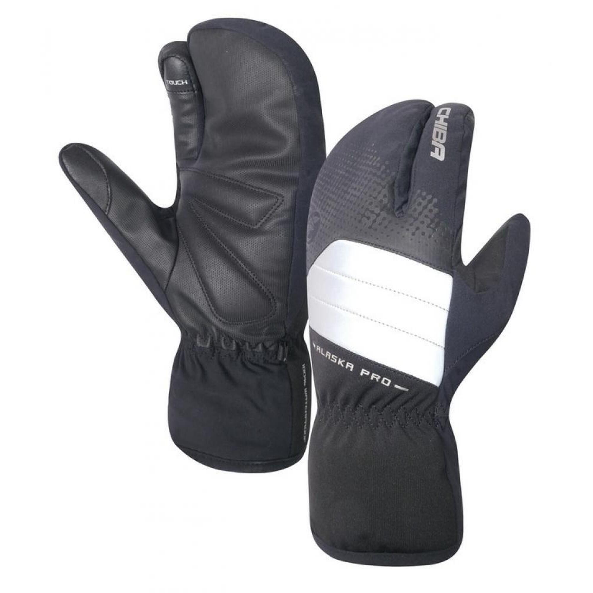 Mocno ocieplane rękawiczki sportowe unisex Chiba Alaska Pro