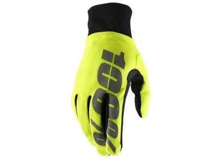100% Hydromatic Waterproof Gloves fluo gelb XXL