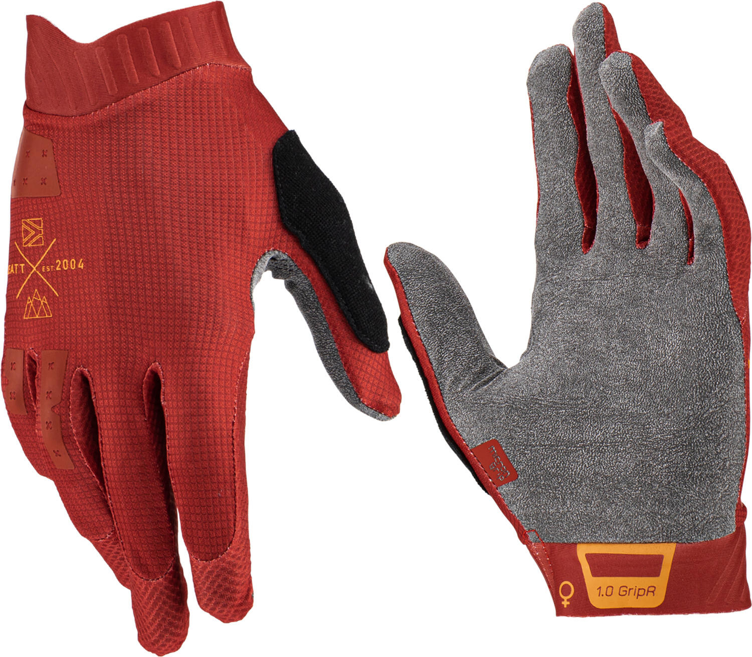 Gants Longs Femme Leatt MTB 1.0 GripR Rouge 3/7
