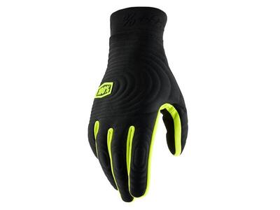 Guanti Brisker Xtreme - Nero/Giallo fluo