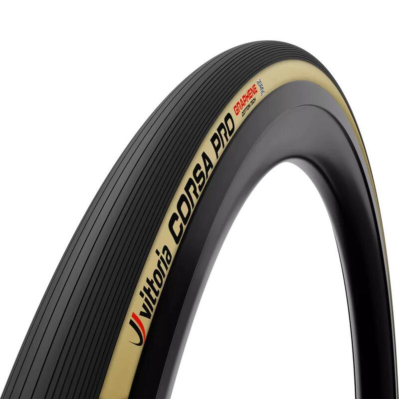 Corsa Pro 28 pneu pliant TLR - noir/beige