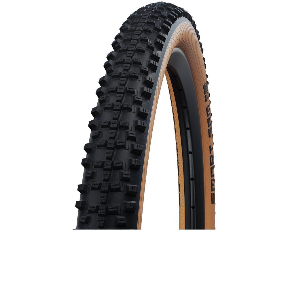 PNEU VTT 27.5X2.25 TR SCHWALBE SMART SAM TT CLASSIC SKIN NOIR/BEIGE (57-584/650B 2/3