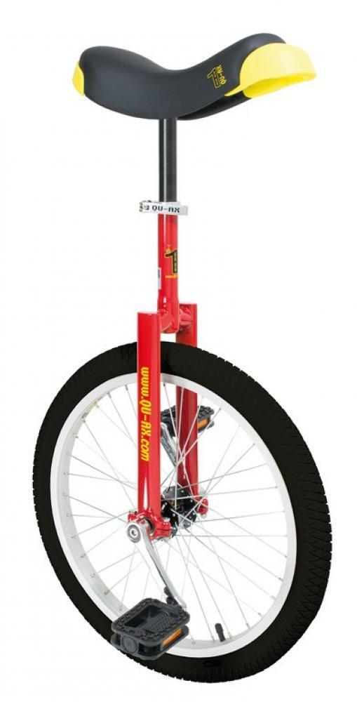 QU-AX Einrad Luxus 20", rot, Alufelge, Reifen schwarz 2/2
