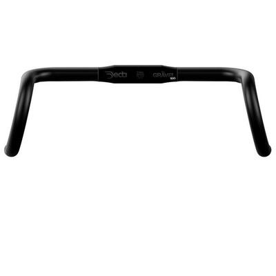 Manubrio gravel Deda 318 mm morsetto 48 cm alluminio nero