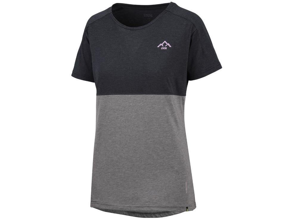 Flow Women Tech Tee Mountain noir-graphite 3/3