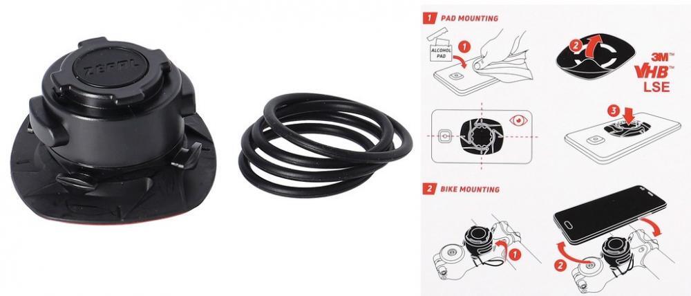 Adaptateur smartphone universel pour supports Zefal bike/handlebar/armand/car mo 2/3