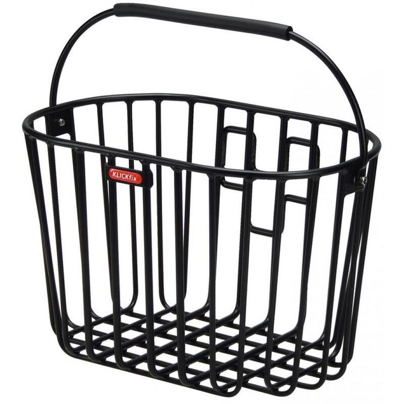KLICKFIX Vorderradkorb Alumino