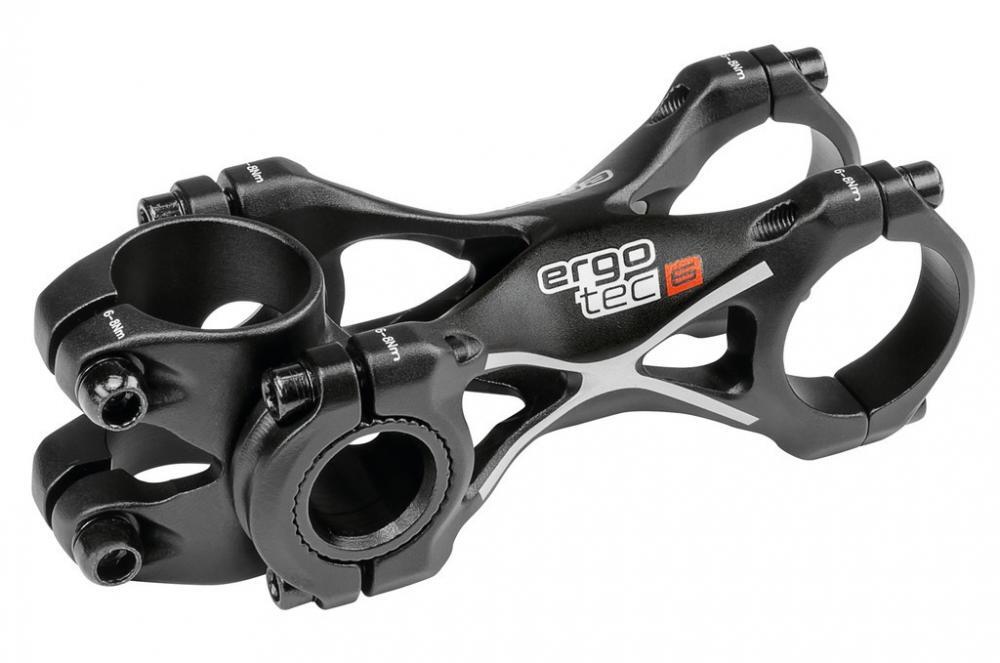 Abi Ergotec Swell‑XR Eco attacco manubrio 28,6/31,8 mm 100 mm nero. 2/5