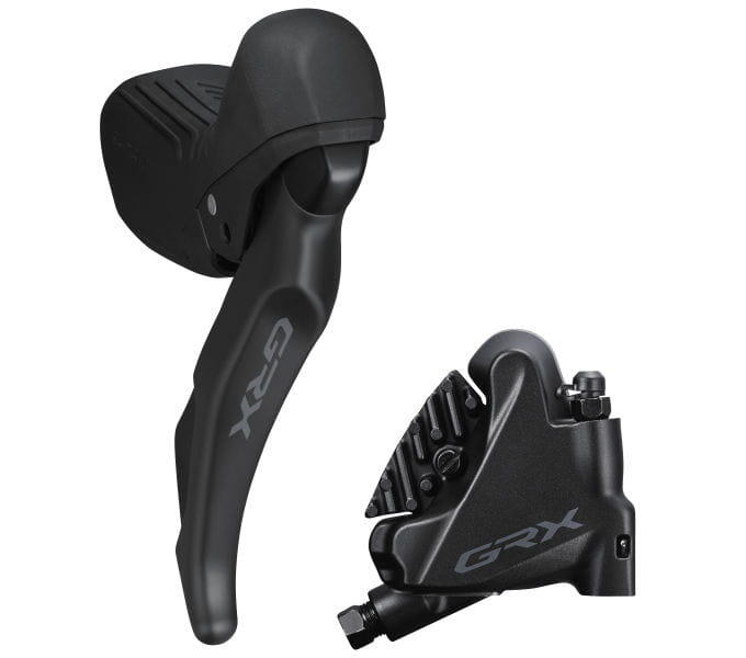 SHIMANO Freno a disco GRX ST-RX610/BR-RX400 - 12 velocità