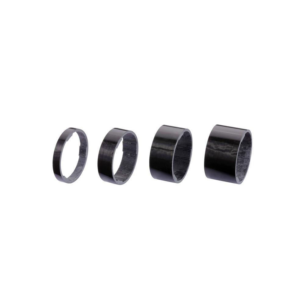 BBB headset spacer 4 Kit ''ULTRASPACE'' CARBON 2/3