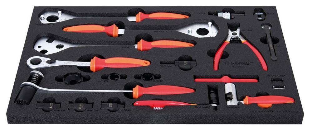 Composition d'outillage cycle sos - red - 564 x 364 x 30 mm / 18 pcs - 3 kg 2/2