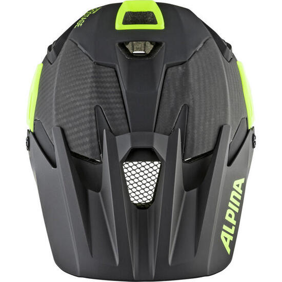 Alpina Fahrradhelm Rootage schwarz neongelb matt 57 bis 62cm