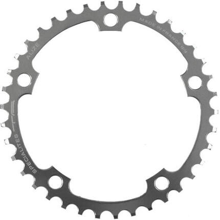 TA Plateau Alizé 40 dents argent Ø130 intérieur 9/10 vitesses
