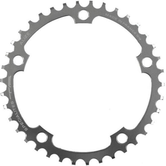 TA Plateau Alizé 40 dents argent Ø130 intérieur 9/10 vitesses