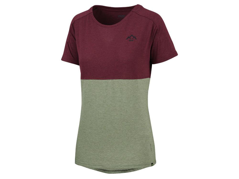 Flow Women Tech Tee Mountain uva passa-oliva 2/3
