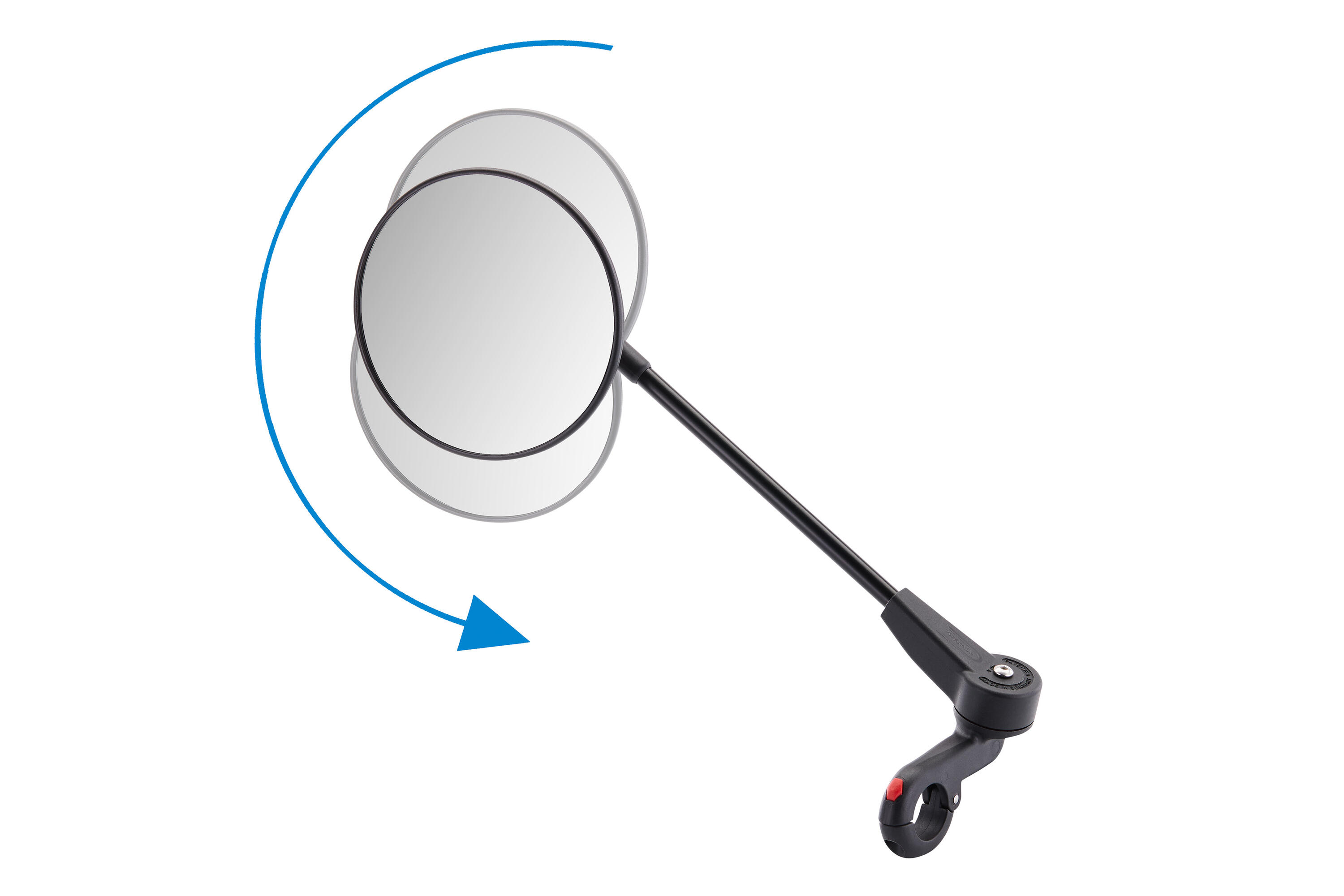 Krampe Spiegel KF1 Typ A Ø=103mm mttl. Außenklemmung links/rechts E-25 klappb... 3/5