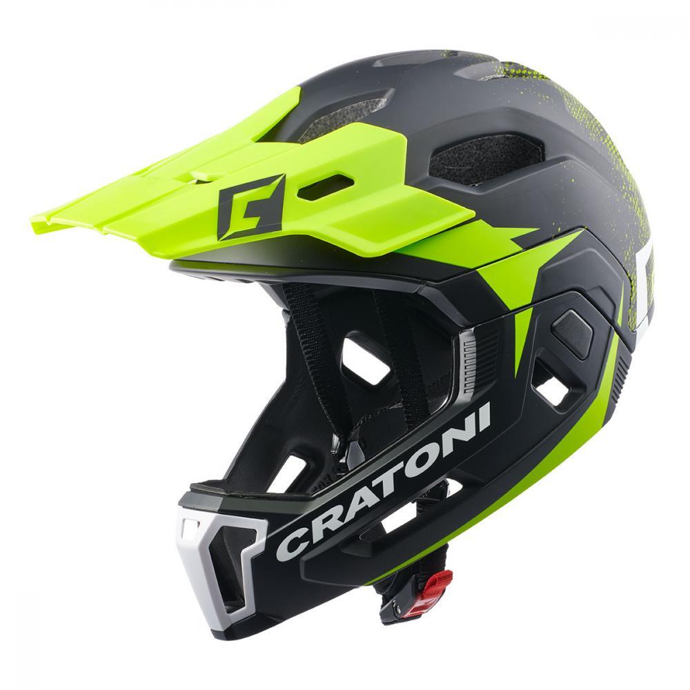 Kask rowerowy MTB C-Maniac 2.0MX czarny/limonkowy matowy 3/3