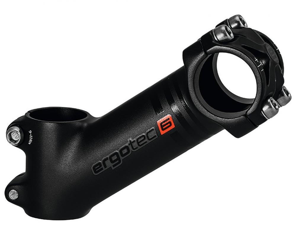 Stengel a-hoofd Ergotec high piranha 2 alu,, 1 1/8", ø 31,8mm, 130mm, 35° 2/3