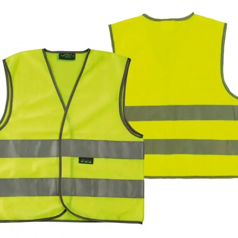 High-visibility vest with reflective stripes Wowow