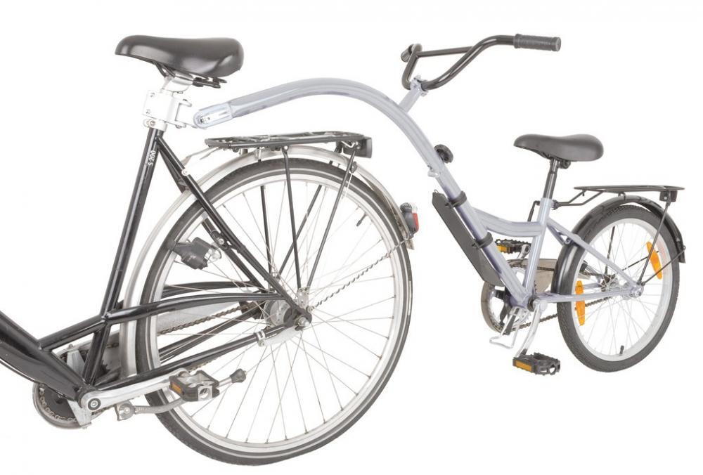 Terra Bikes Kinderrad-Nachläufer Trailer silber, 20" , RH 28cm 2/2