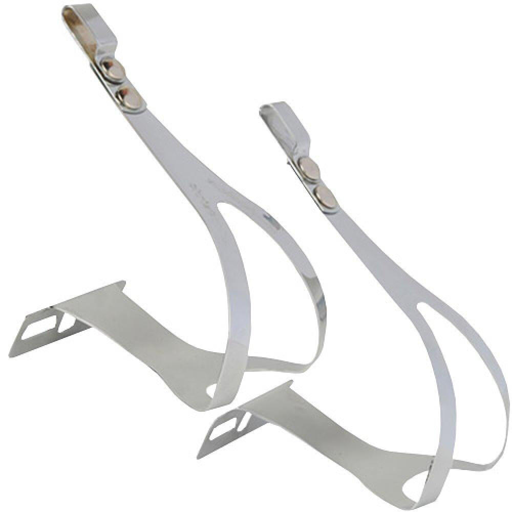 Christophe Steel Toe Clips - Fermapiedi in acciaio cromato 2/3
