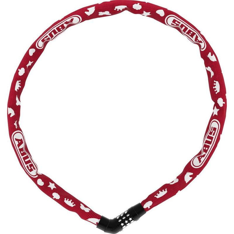 Steel-O-Chain 4804C/75 - Cadenas d'apprentissage pour enfant à symbole - Rouge