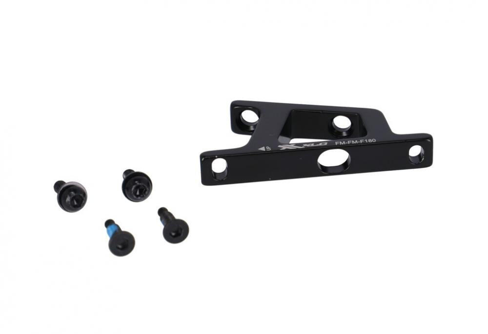 XLC BR-X107 Adattatore freno anteriore a montaggio piatto 140/180 mm 2/2