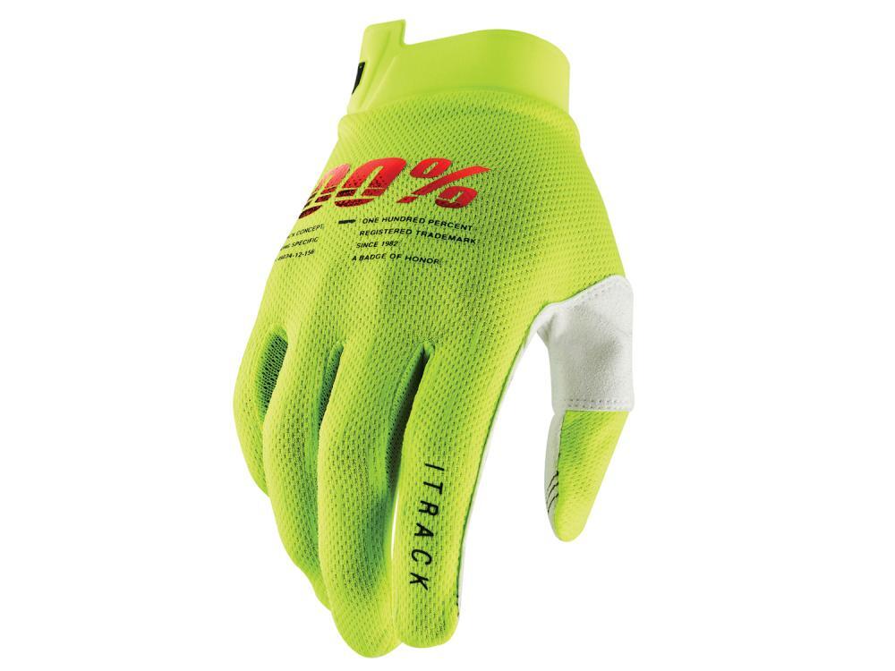 Gants iTrack Youth - fluo yellow 2/3