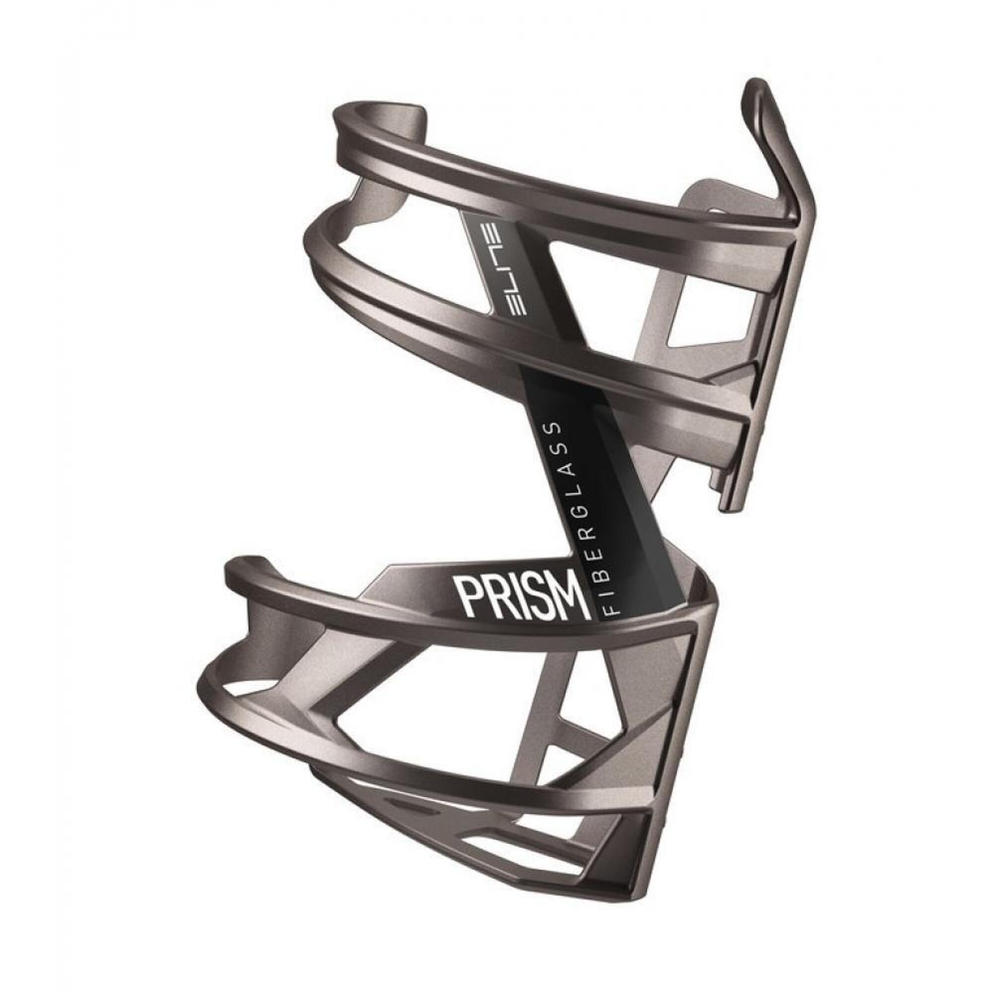caixa para garrafas Prism 20,1 x 27,8 cm titânio/preto esquerda