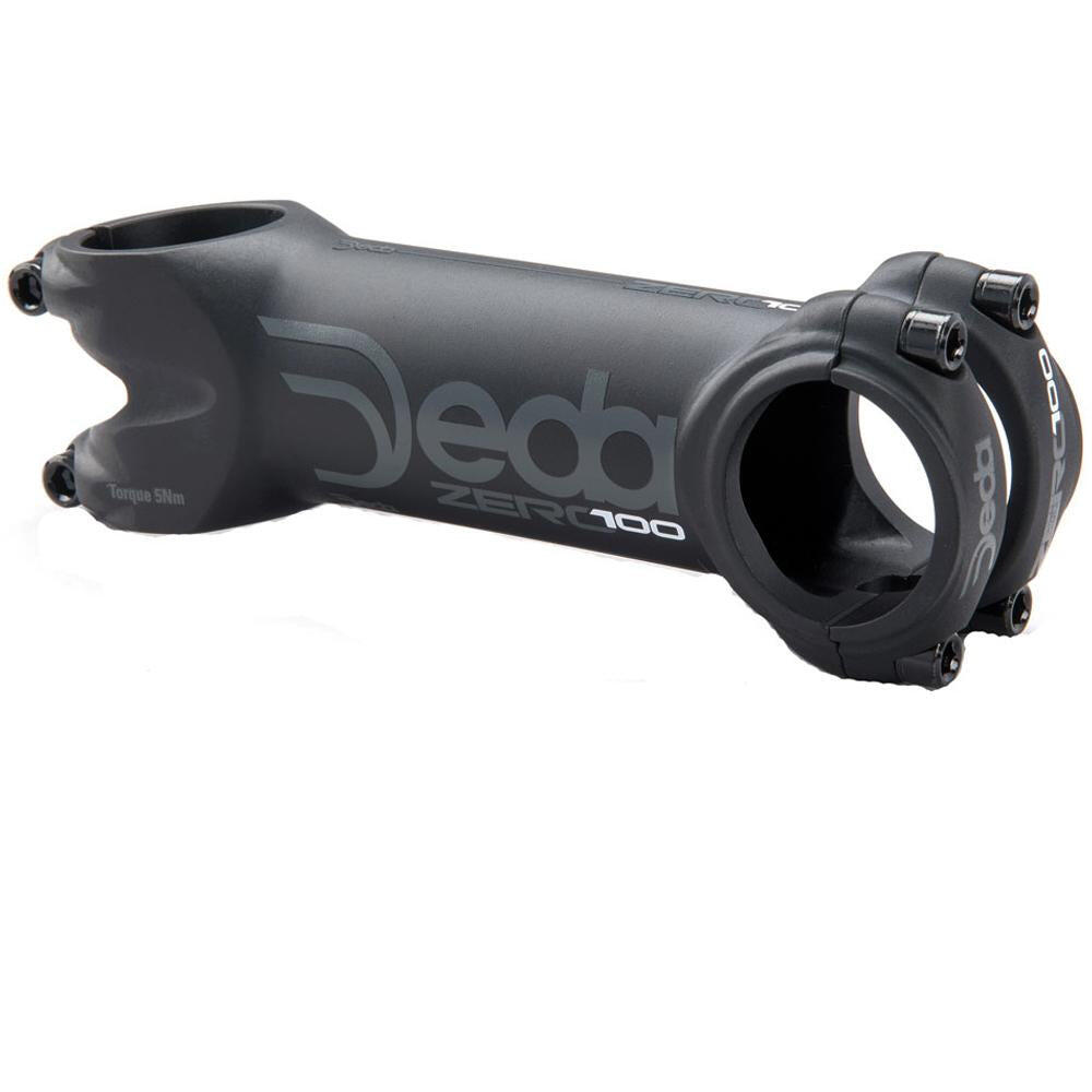 Deda Stuurpen Zero 100 OS 130 mm zwart op zwart 1/3