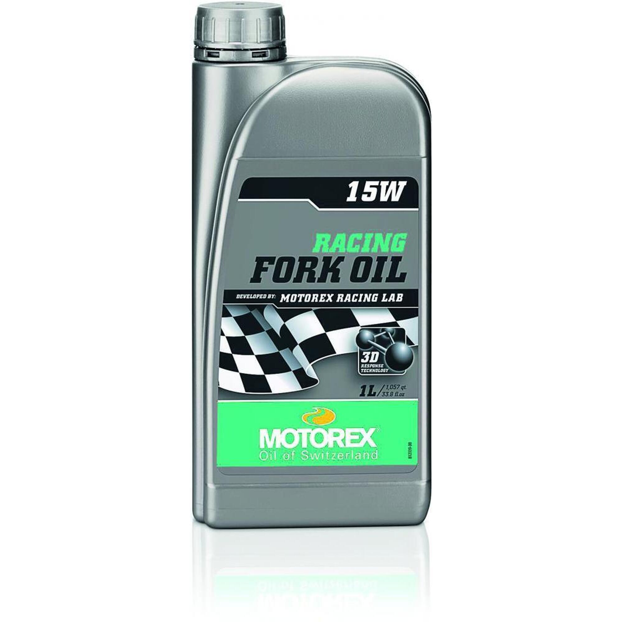 Huile de fourche bouteille plastique Motorex Racing 15W