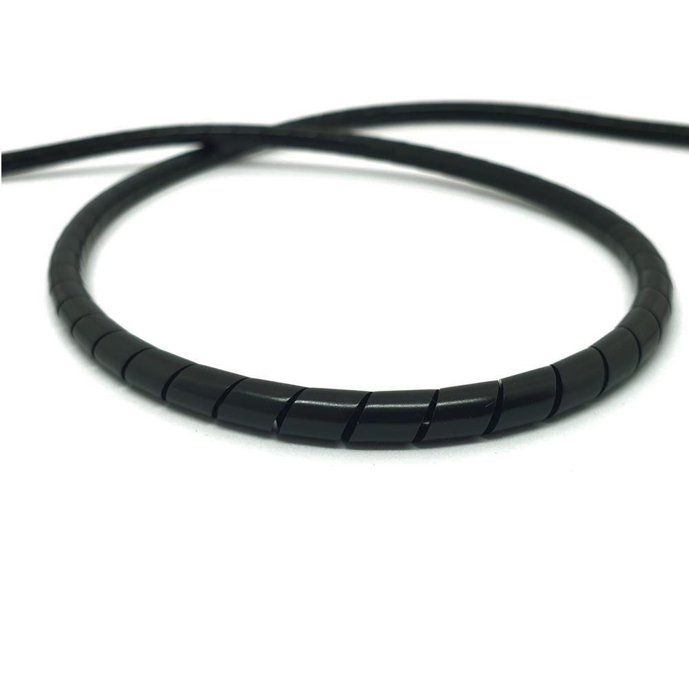 Capgo BL Spiralschlauch Kabelschutz ID 4.8mm  AD 6mm 2m schwarz 2/3
