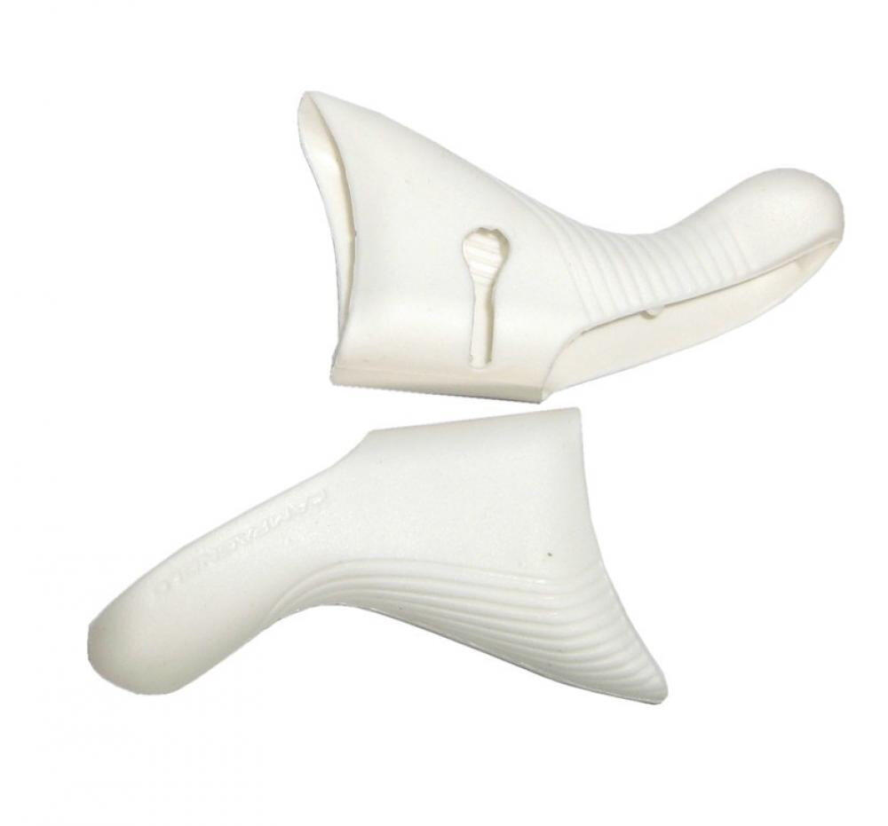 Campagnolo Griffgummi weiß (1 Paar) EC-SR500W - R1137042 - R1137040 2/3