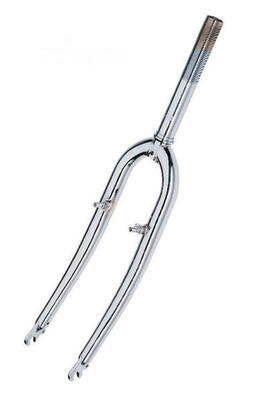 Point Gabel 28 Zoll Trekking AHEAD chrom Ø außen 28.6mm Schaft 280mm