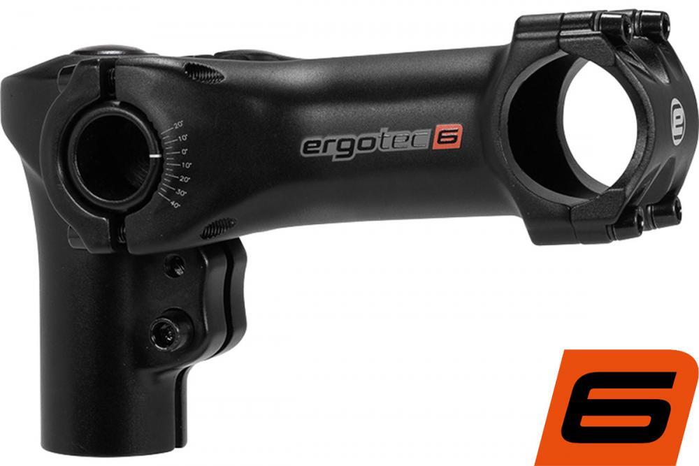 Ergotec A-Head Vorbau Swell-R 70 Alu,schwarz,1 1/8,Ø31,8mm,-20/+40°,120mm 3/3